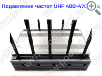 Подавитель связи, интернета, дронов и БПЛА «Терминатор 400-9х120» - регуляторы мощности